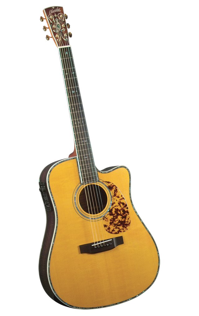 Saga Music Blueridge BR-180CE Historic Series Cutaway Acoustic-Electric Dreadnaught Guitar on RigShare
