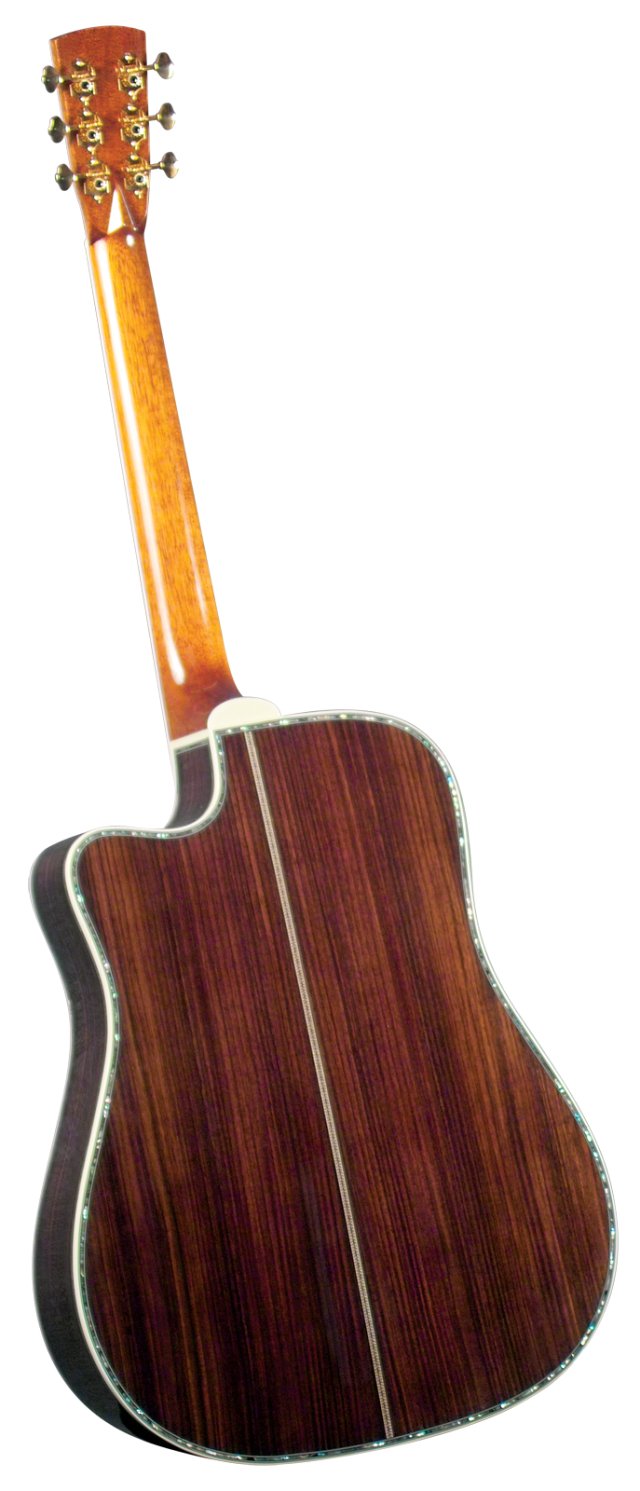 Saga Music Blueridge BR-180CE Historic Series Cutaway Acoustic-Electric Dreadnaught Guitar on RigShare