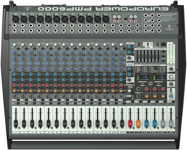 Behringer Pmp6000 20-Channel Powered Mixer (1600 Watts) on RigShare