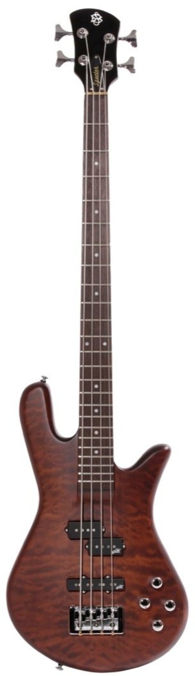 Spector Basses Legend 4 Neck-Thru Electric Bass, Walnut Stain Matte, Blemished on RigShare