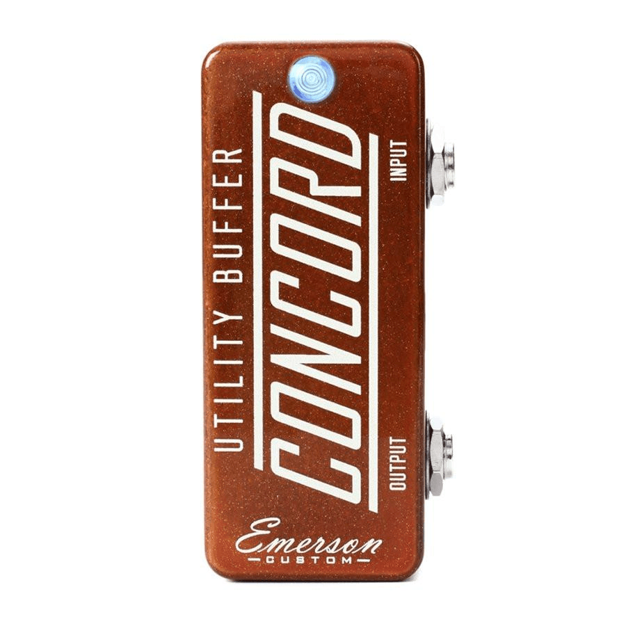 ギター Emerson Custom CONCORD Utility Buffer Emerson Custom Concord Utility Buffer Pedal - Orange